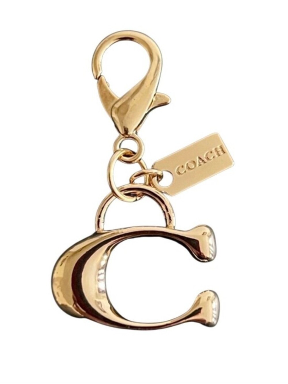 COACH Signature 'C' Bag Charm